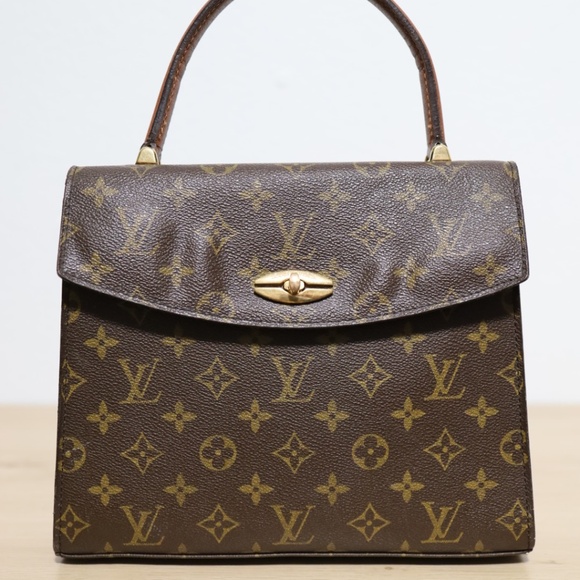 QUICK SALE $350 FIRM - Authentic Louis Vuitton Monogram Malesherbes Hand Bag - Picture 1 of 15